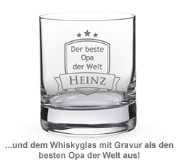 Whisky Set Deluxe - Bester Opa - 3 Whisky Set Deluxe - Bester Opa - 3