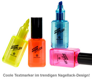 Textmarker - Nagellack - 2 Textmarker - Nagellack - 2