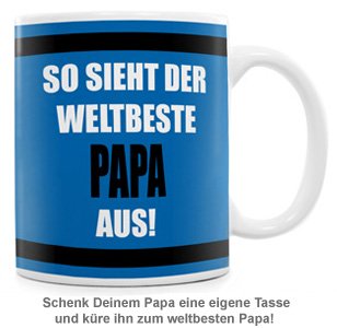 Tasse - Weltbester Papa - 2 Tasse - Weltbester Papa - 2
