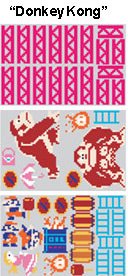 Donkey Kong Wandtattoo - 3 Donkey Kong Wandtattoo - 3