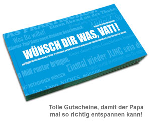 Gutscheinbuch für Väter - Wünsch Dir was! - 2 Gutscheinbuch für Väter - Wünsch Dir was! - 2