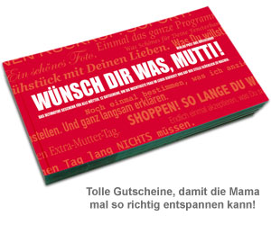 Gutscheinbuch für Mütter - Wünsch Dir was! - 2 Gutscheinbuch für Mütter - Wünsch Dir was! - 2