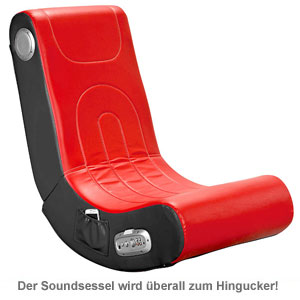 Soundsessel - rot - 2 Soundsessel - rot - 2