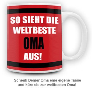Tasse - Weltbeste Oma - 2 Tasse - Weltbeste Oma - 2