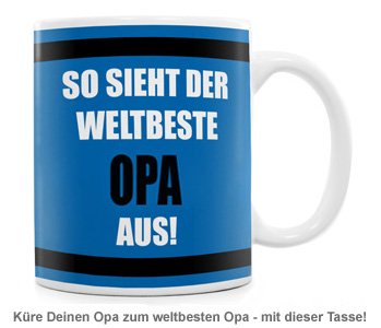 Tasse - Weltbester Opa - 2 Tasse - Weltbester Opa - 2