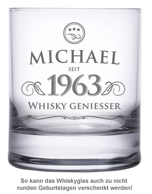 Personalisiertes Whiskyglas - Elegant - 2