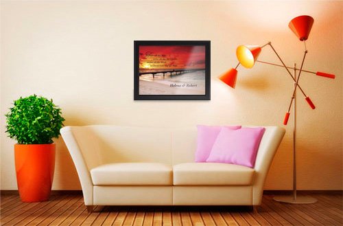Sonnenuntergang am Meer - personalisiertes Bild - 2 Sonnenuntergang am Meer - personalisiertes Bild - 2