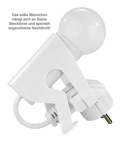 LED Nachtlicht - Kleines Männchen - 2 LED Nachtlicht - Kleines Männchen - 2