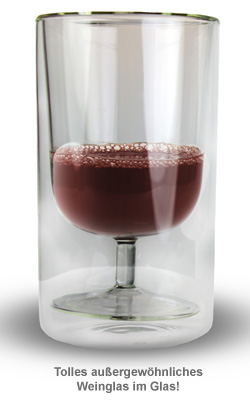 Weinglas im Glas - 2 Weinglas im Glas - 2