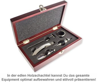 Wein Sommelier-Set - mit Gravur - 2 Wein Sommelier-Set - mit Gravur - 2