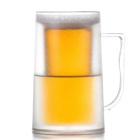 Doppelwandiger Bier Kühl Krug - 3 Doppelwandiger Bier Kühl Krug - 3