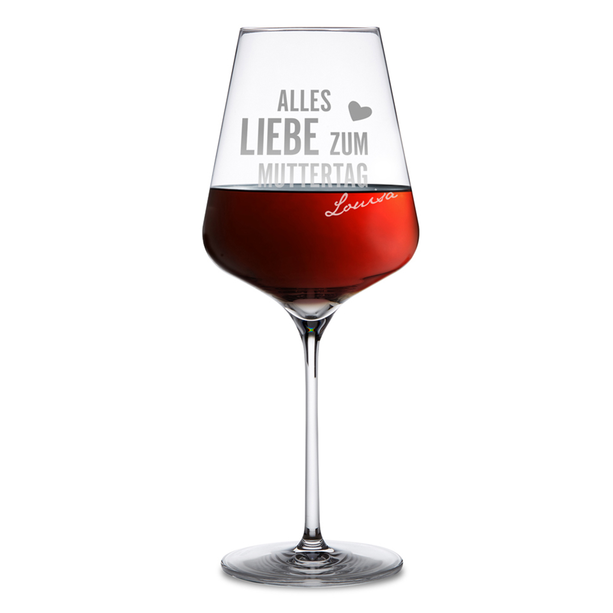 Personalisiertes Weinglas zum Muttertag - 3 Personalisiertes Weinglas zum Muttertag - 3