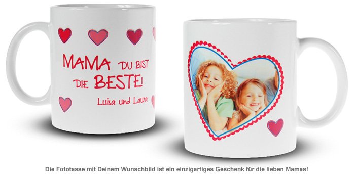 Fototasse - Mama ist die Beste - 2 Fototasse - Mama ist die Beste - 2