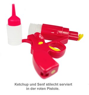 Senf- und Ketchup Spender - Pistole - 2 Senf- und Ketchup Spender - Pistole - 2