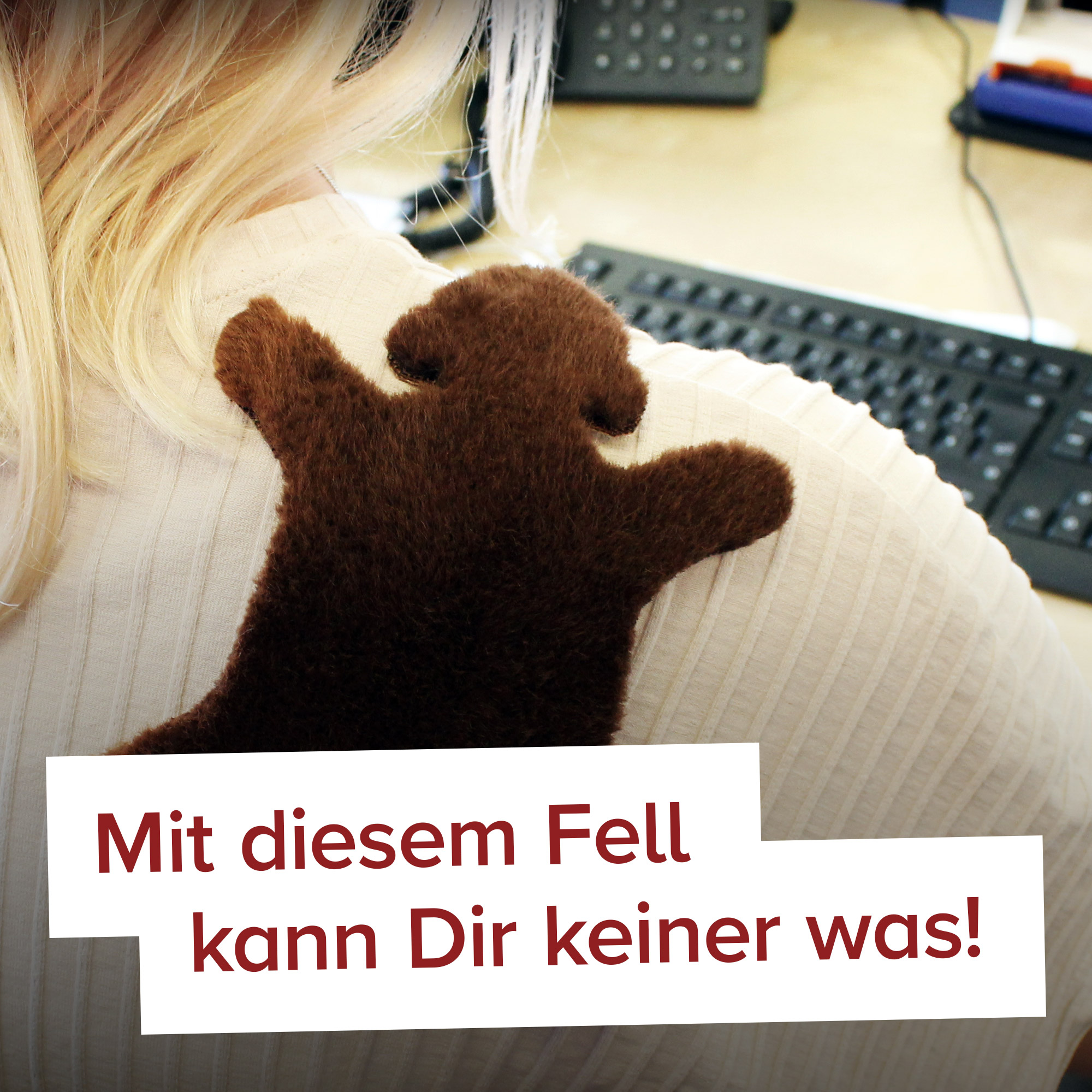 Wie Lege Ich Mir Ein Dickes Fell Zu Dickes Fell - süße Geschenkidee zum Trösten