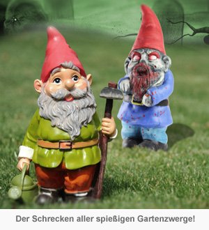 Zombie Gartenzwerg - 2 Zombie Gartenzwerg - 2