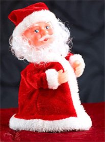 Tanzender Mini Weihnachtsmann - 3 Tanzender Mini Weihnachtsmann - 3