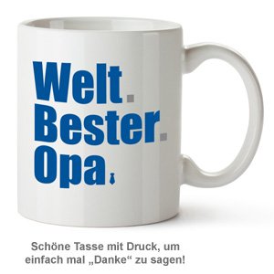 Tasse - Welt Bester Opa - 2 Tasse - Welt Bester Opa - 2