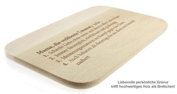 Frühstücksbrett mit Gravur - Definition Weltbeste Mama - 3 Frühstücksbrett mit Gravur - Definition Weltbeste Mama - 3