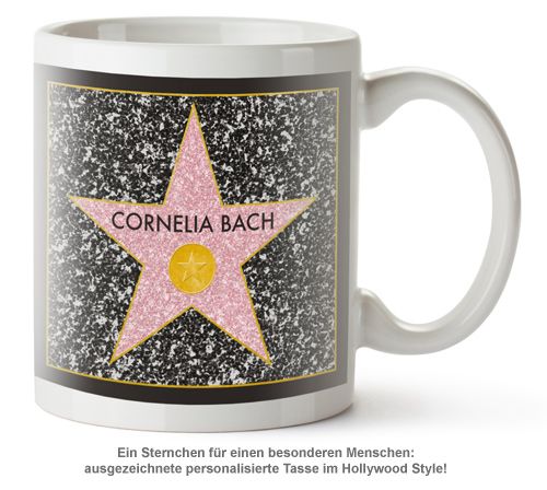 Star of Fame - personalisierte Tasse - 2 Star of Fame - personalisierte Tasse - 2