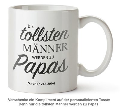 Personalisierte Tasse - Beförderung zum Papa - 2 Personalisierte Tasse - Beförderung zum Papa - 2