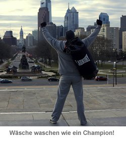 Boxsack - Wäschekorb für Boxer - ausgefallener Workout Wäschesack