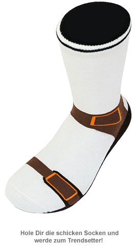 Socken in Sandalen Optik - 2 Socken in Sandalen Optik - 2