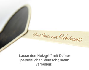 Garten Deko - Mini Herz Kreidetafel - 3 Garten Deko - Mini Herz Kreidetafel - 3