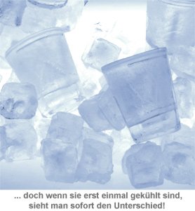 Doppelwandige Kühl Schnapsgläser - 4er Set - 3 Doppelwandige Kühl Schnapsgläser - 4er Set - 3