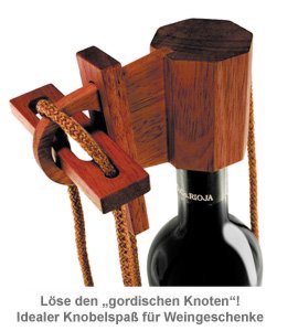Graviertes Edelholz Flaschenpuzzle zur Hochzeit - Liebestauben - 3 Graviertes Edelholz Flaschenpuzzle zur Hochzeit - Liebestauben - 3