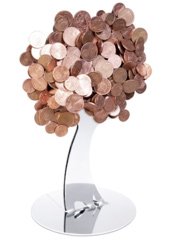 Design Münzmagnet - Baum - 3 Design Münzmagnet - Baum - 3