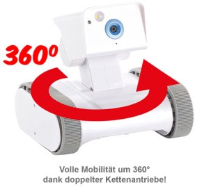 Überwachungsroboter mit Kamera - internetgesteuert - 2 Überwachungsroboter mit Kamera - internetgesteuert - 2