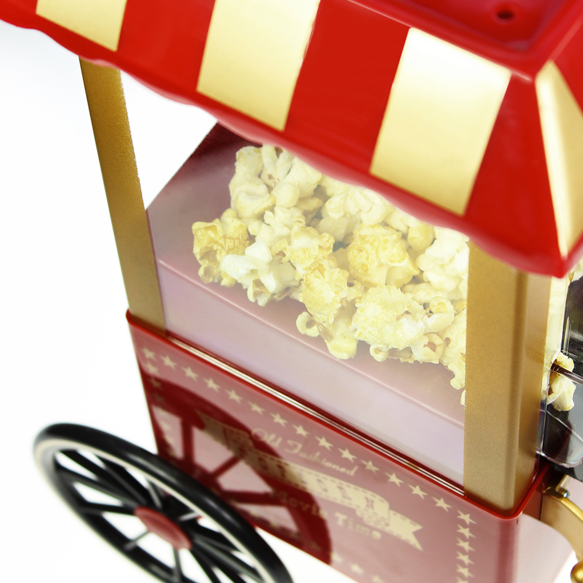 Retro Popcornmaschine mit Wagen - 3 Retro Popcornmaschine mit Wagen - 3
