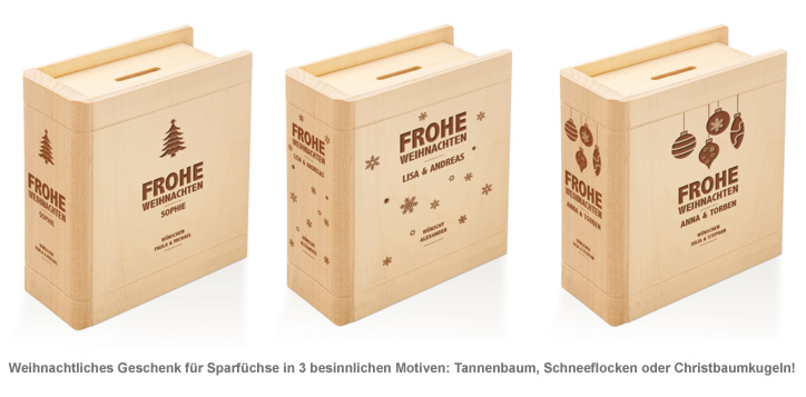Personalisiertes Sparbuch zu Weihnachten - 3 Personalisiertes Sparbuch zu Weihnachten - 3
