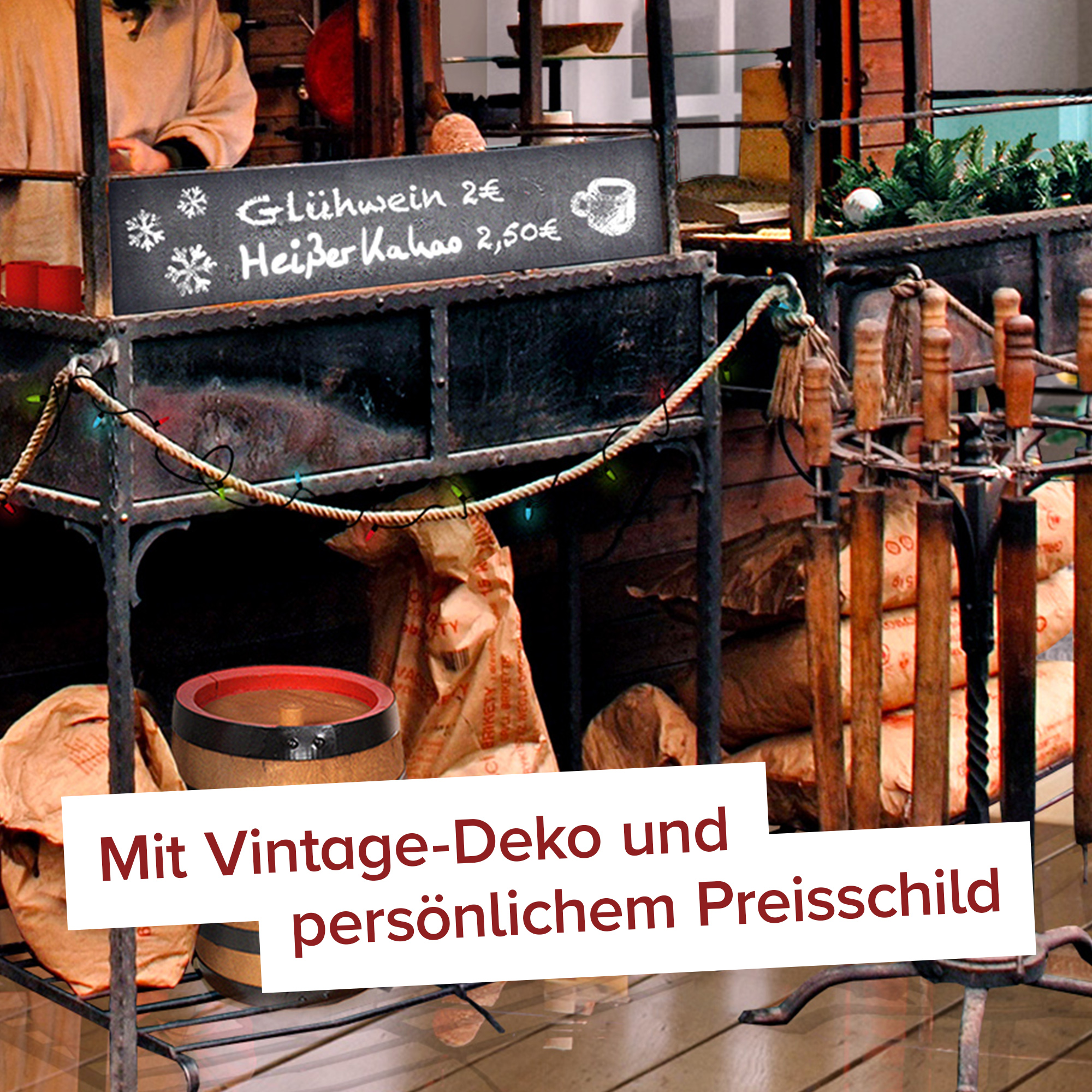 Glühweinstand fürs Wohnzimmer - 51.004-teiliger Bausatz - 3 Glühweinstand fürs Wohnzimmer - 51.004-teiliger Bausatz - 3