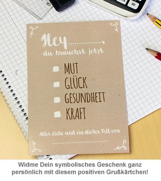 Dickes Fell - Glücksbringer in Geschenkbox braun - 3 Dickes Fell - Glücksbringer in Geschenkbox braun - 3