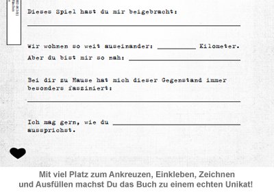 Buch zum Ausfüllen - Was ich an Dir liebe, Opa - 2 Buch zum Ausfüllen - Was ich an Dir liebe, Opa - 2