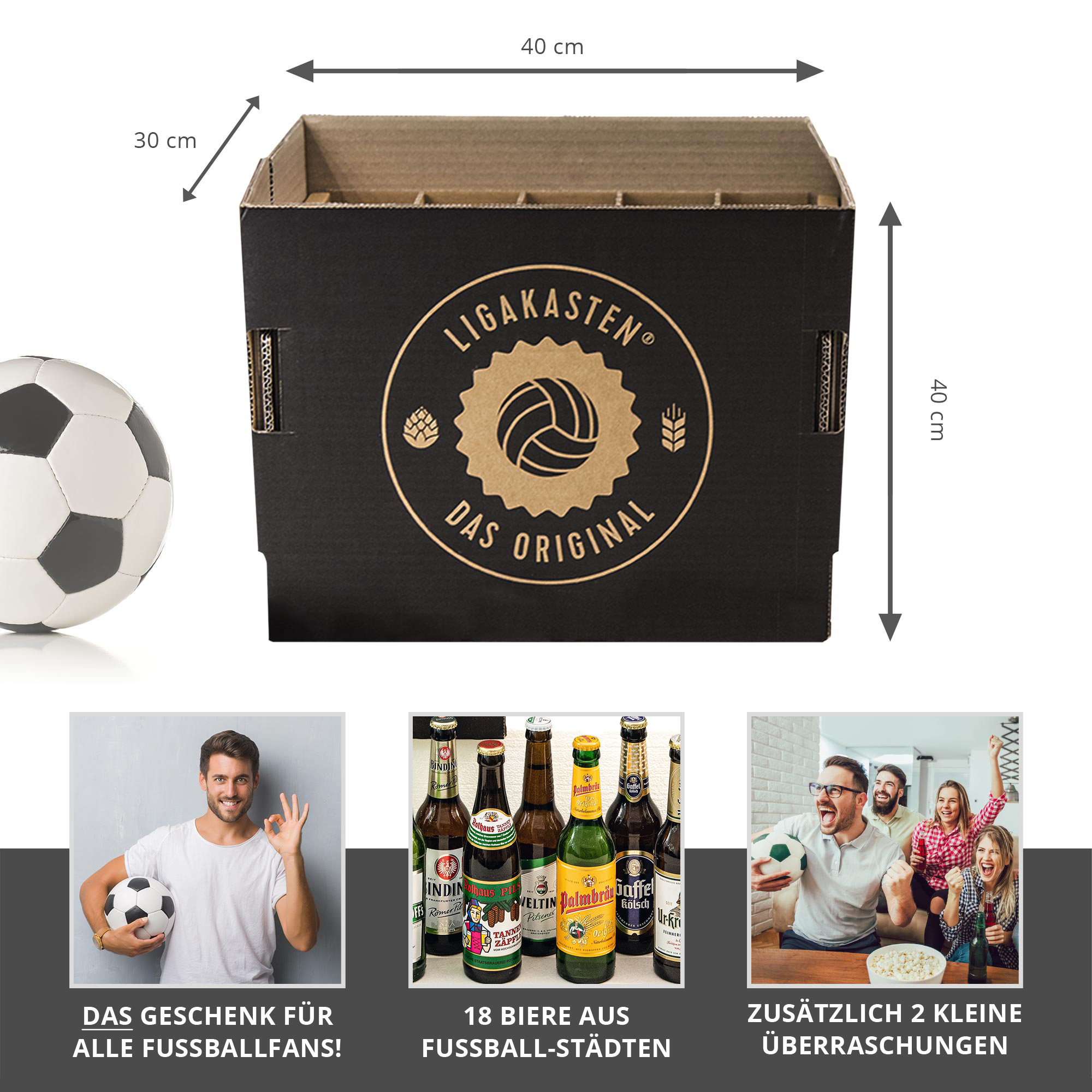 Ligakasten - 18 Biere aus den Städten der Erstligavereine - 2 Ligakasten - 18 Biere aus den Städten der Erstligavereine - 2