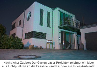 Garten Laser Projektor - Sternenregen - 2 Garten Laser Projektor - Sternenregen - 2