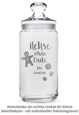 Keksdose mit Gravur - Weihnachten - 2 Keksdose mit Gravur - Weihnachten - 2