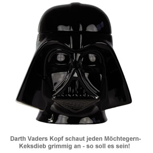 Star Wars Keramik Keksdose - Darth Vader - 2 Star Wars Keramik Keksdose - Darth Vader - 2