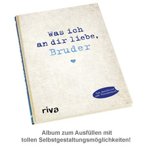 Buch zum Ausfüllen - Was ich an Dir liebe, Bruder - 2 Buch zum Ausfüllen - Was ich an Dir liebe, Bruder - 2
