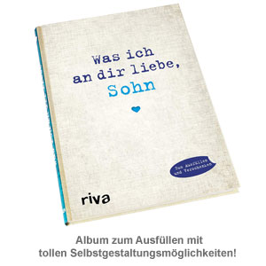 Buch zum Ausfüllen - Was ich an Dir liebe, Sohn - 2 Buch zum Ausfüllen - Was ich an Dir liebe, Sohn - 2