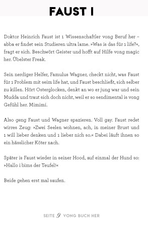 Buch - Hallo I bims der Faust - 2 Buch - Hallo I bims der Faust - 2