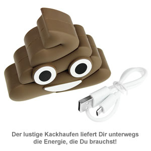 Emoji Powerbank - Kackhaufen - 2 Emoji Powerbank - Kackhaufen - 2