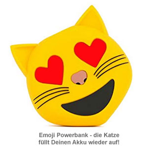 Emoji Powerbank - Katze - 2 Emoji Powerbank - Katze - 2
