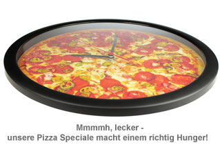 Wanduhr - Pizza - 2 Wanduhr - Pizza - 2