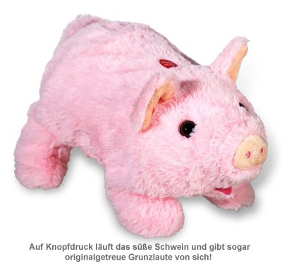 Laufendes Kuscheltier Schwein mit Soundeffekt - 2 Laufendes Kuscheltier Schwein mit Soundeffekt - 2