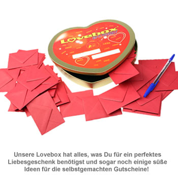 Lovebox für Paare - 52 Gutscheine Do it yourself - 2 Lovebox für Paare - 52 Gutscheine Do it yourself - 2