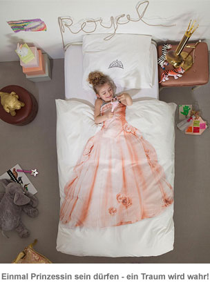 Kinder Bettwäsche Set - Prinzessin - 3 Kinder Bettwäsche Set - Prinzessin - 3